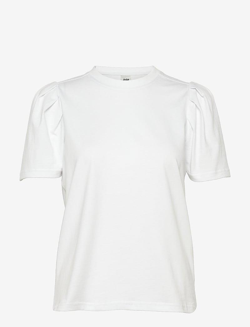 Twist & Tango - Isa Puff Sleeve Tee - t-särgid - white - 1