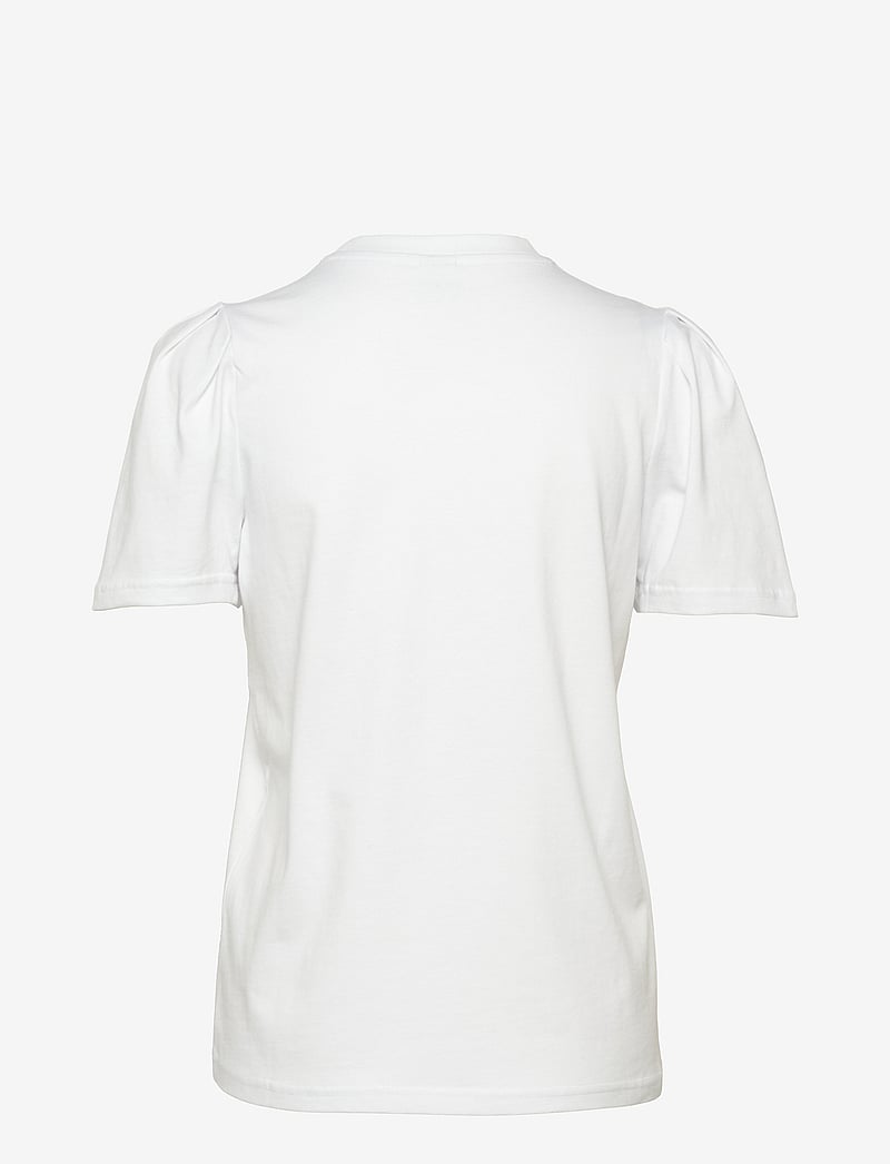 Twist & Tango - Isa Puff Sleeve Tee - t-särgid - white - 2