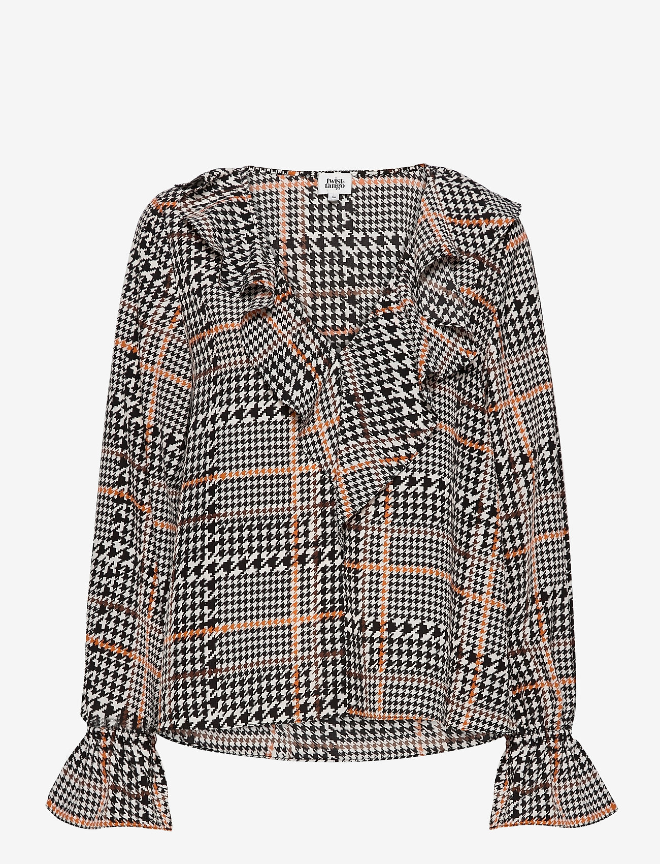 Twist & Tango - Doris Blouse - graphic dogdstooth - 0