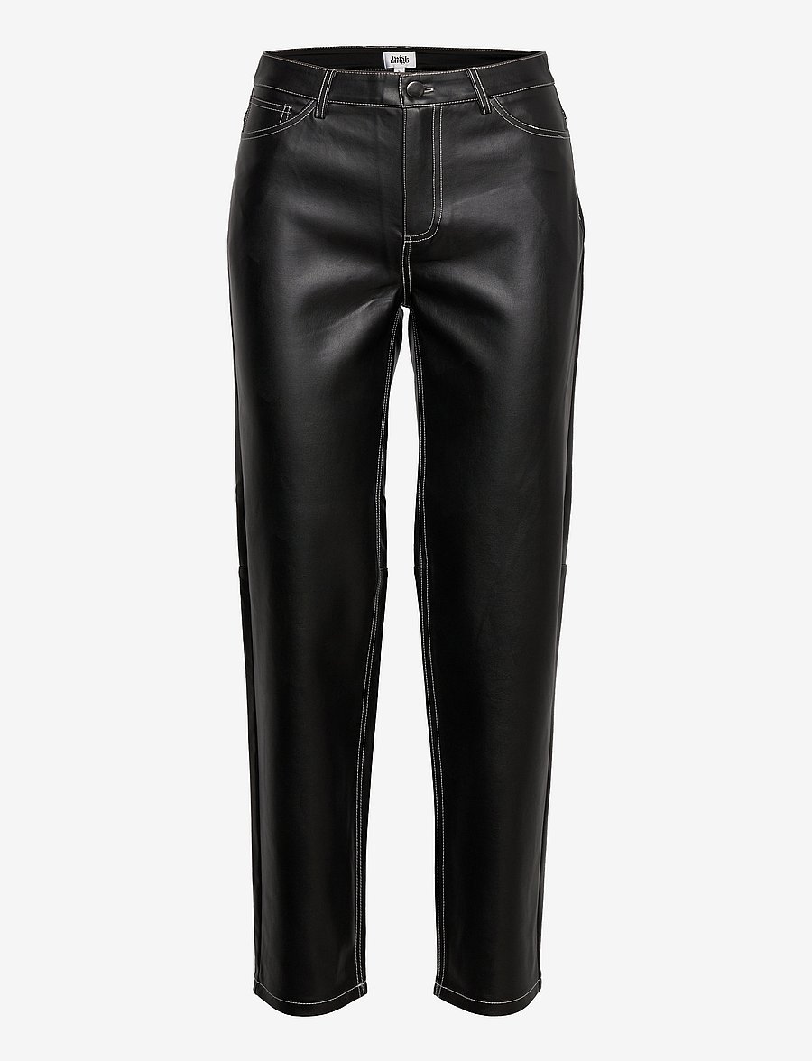 Twist & Tango - Ria Trousers - læderbukser - black - 0
