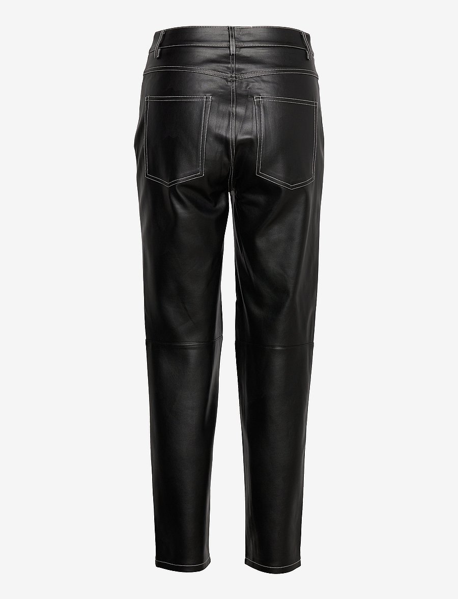 Twist & Tango - Ria Trousers - læderbukser - black - 1