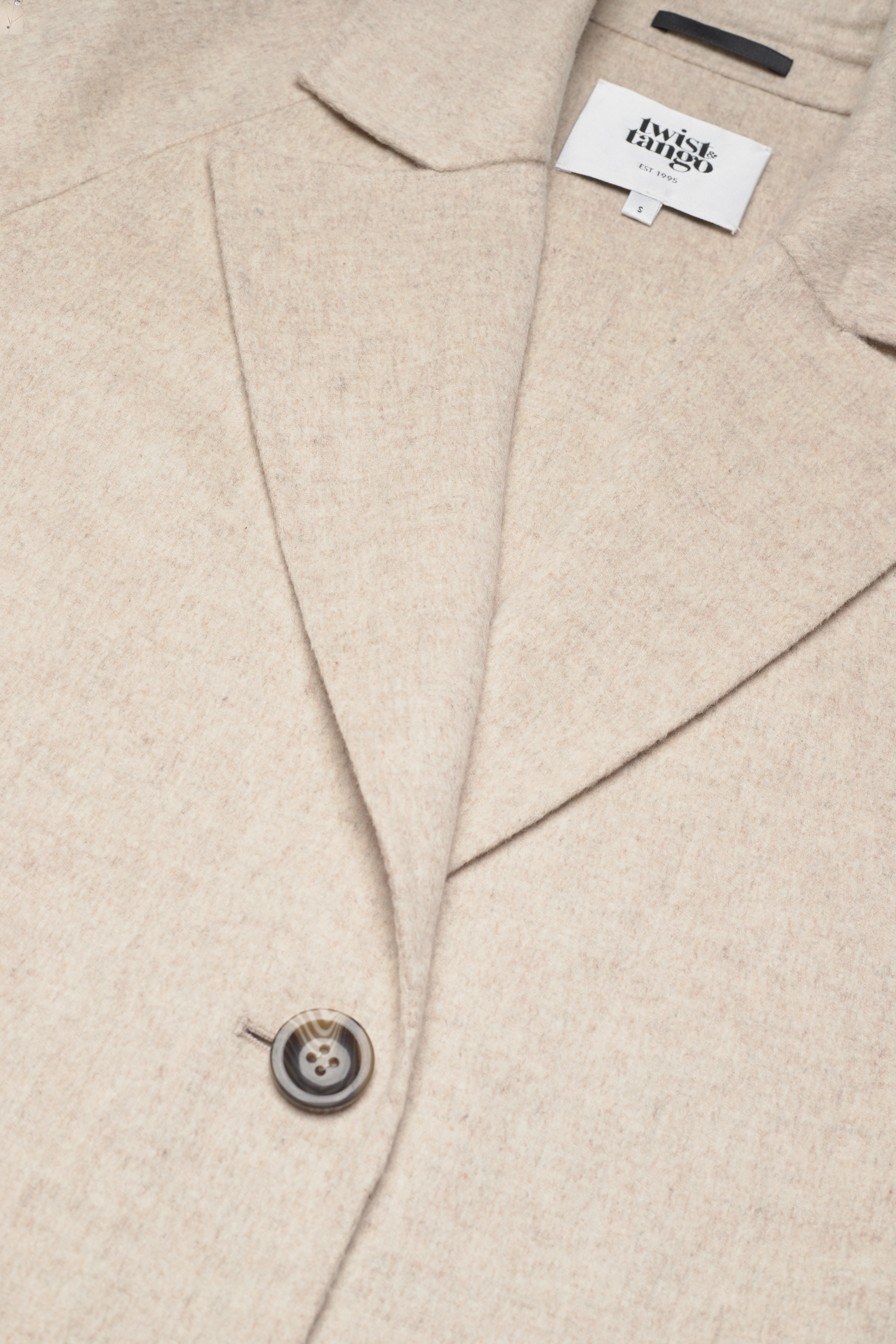 Twist & Tango - Diella Coat - lt beige melange - 2