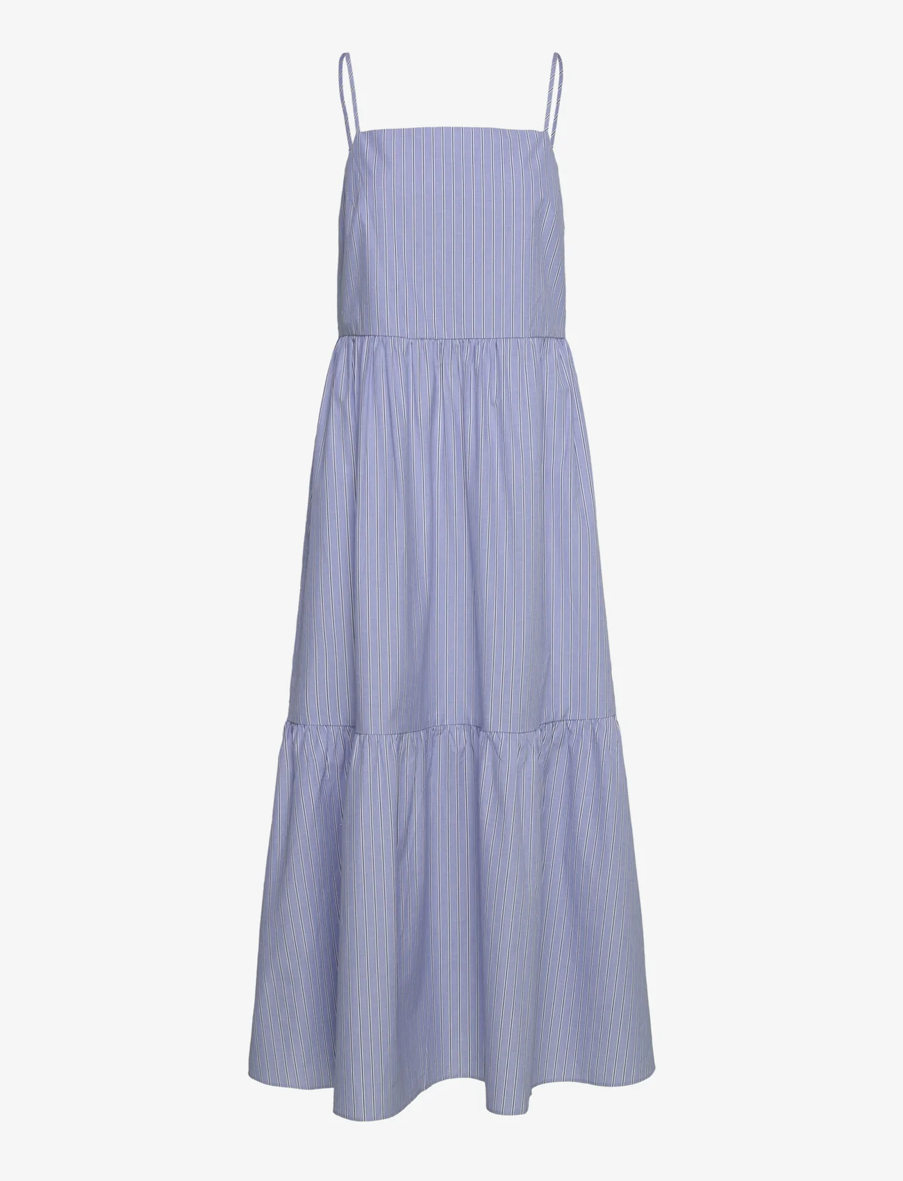 Twist & Tango - Kiona Dress Lt Blue - maxi dresses - lt blue stripe - 0