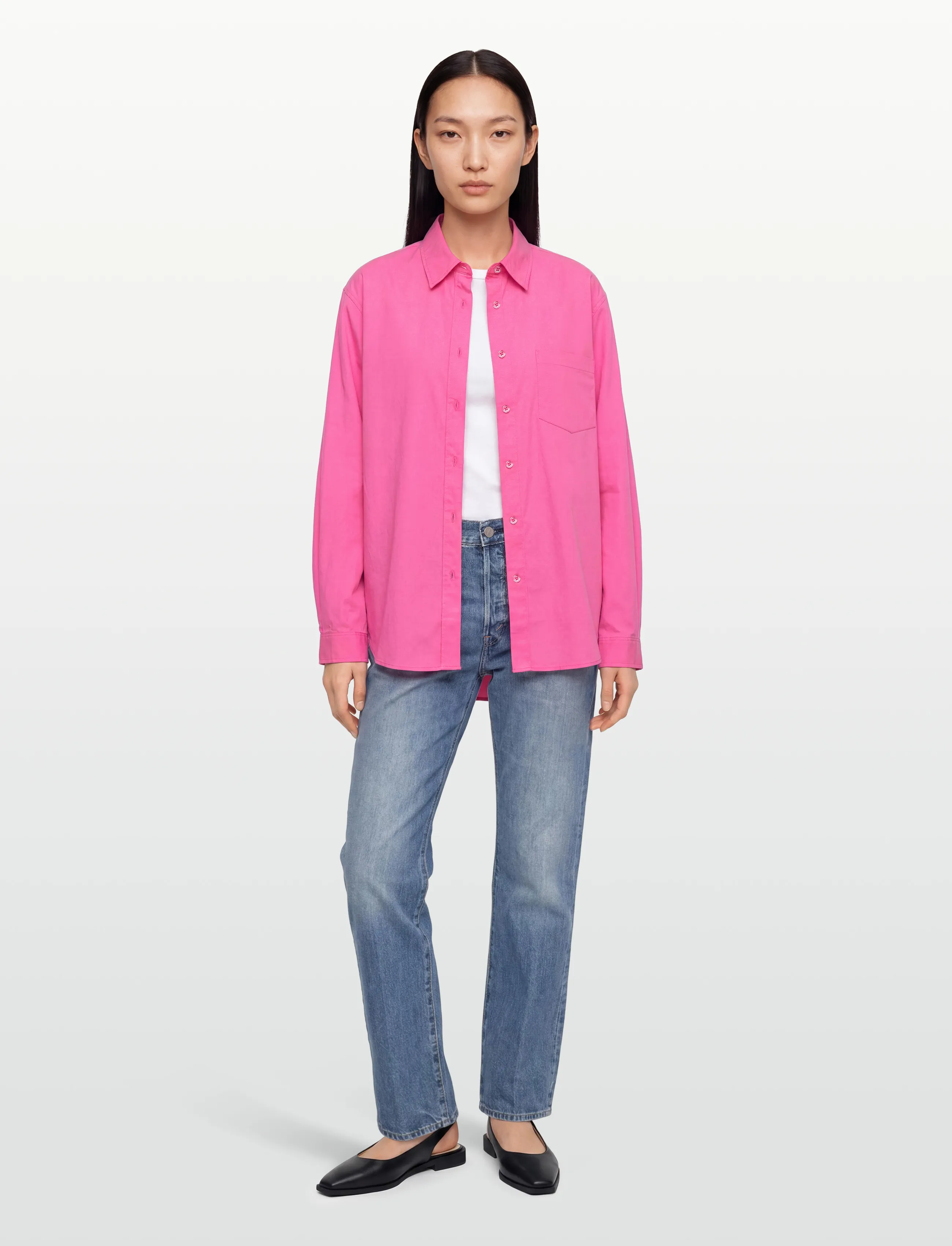 Twist & Tango - Peyton Shirt - pitkähihaiset paidat - bubblegum - 0
