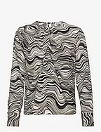 Brenda Blouse - PSYCHEDELIC GRAPHIC