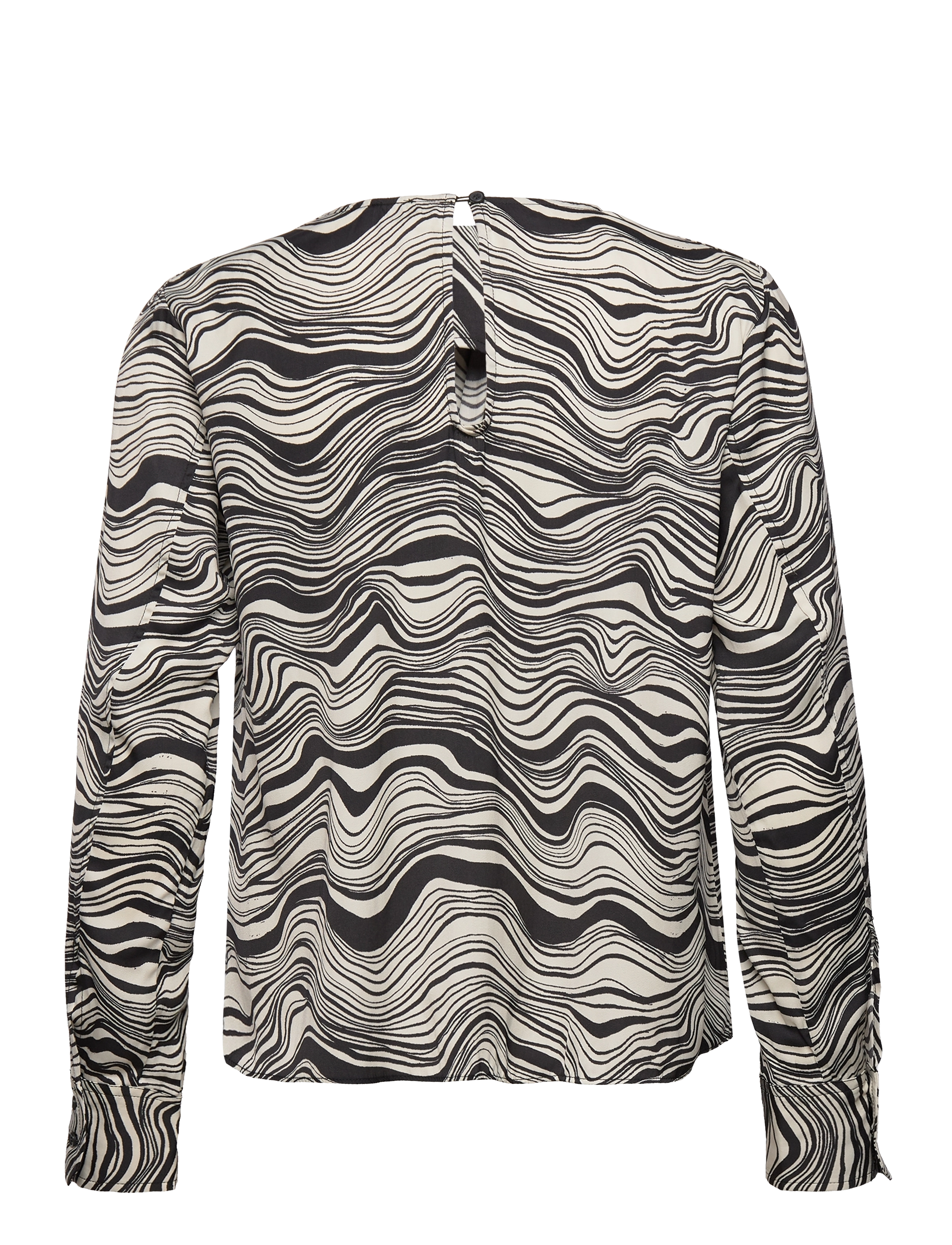 Twist & Tango - Brenda Blouse - langermede bluser - psychedelic graphic - 1
