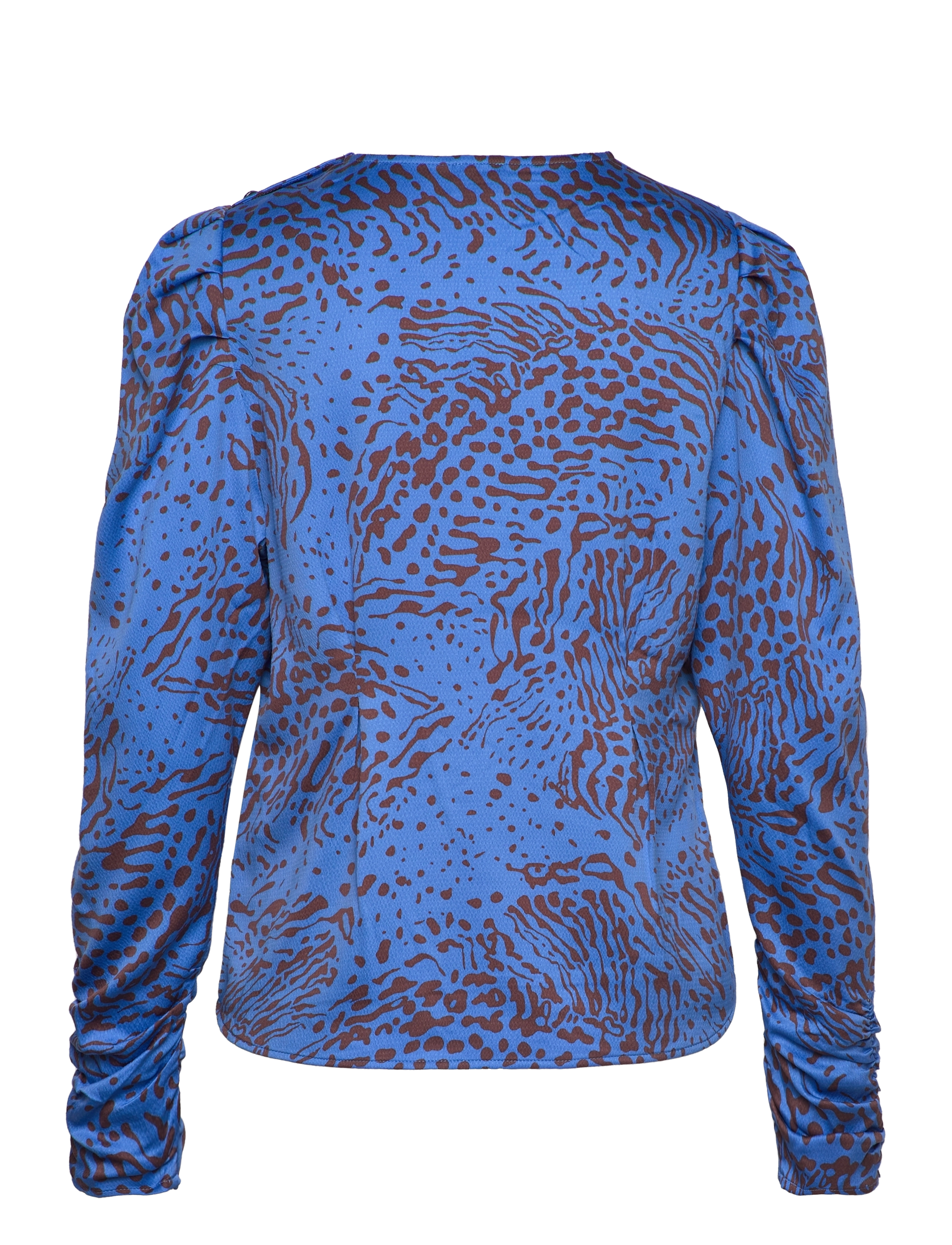 Twist & Tango - Zuri Blouse - langærmede bluser - spotted blue - 1
