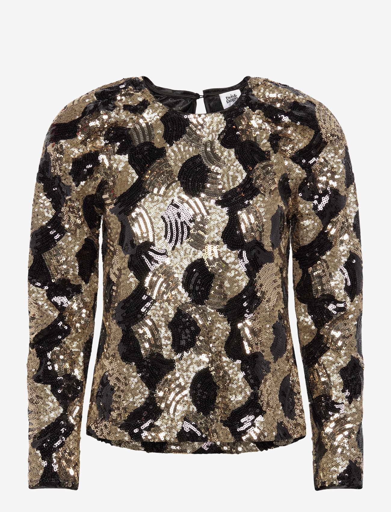 Twist & Tango - Cadence Blouse - langärmlige blusen - gold - 0