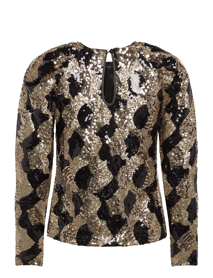 Twist & Tango - Cadence Blouse - pikkade varrukatega pluusid - gold - 1