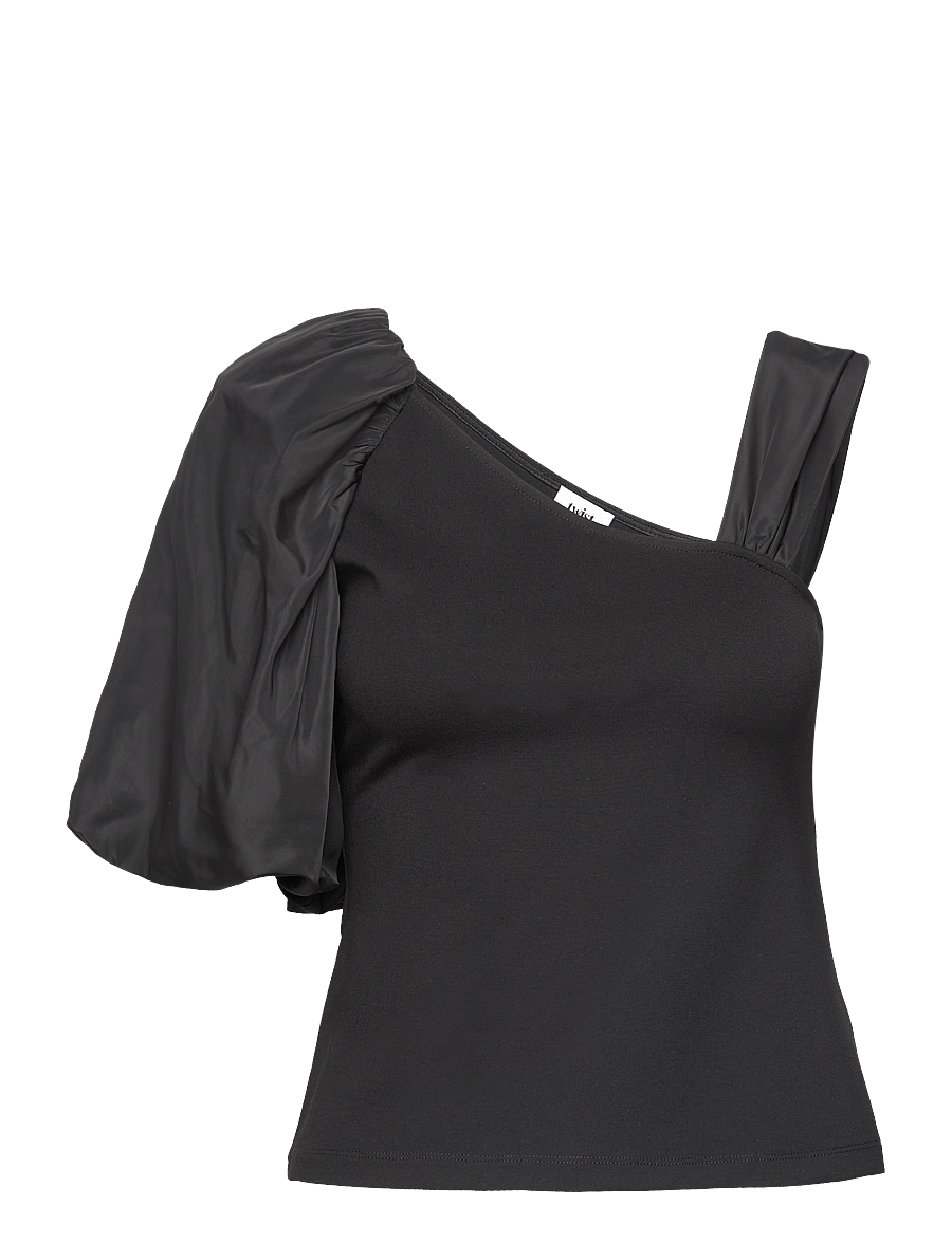 Twist & Tango - Alvi Top - short-sleeved blouses - black - 0