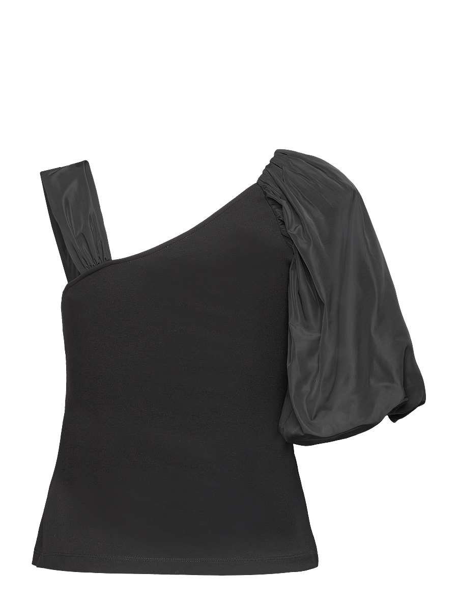 Twist & Tango - Alvi Top - short-sleeved blouses - black - 1