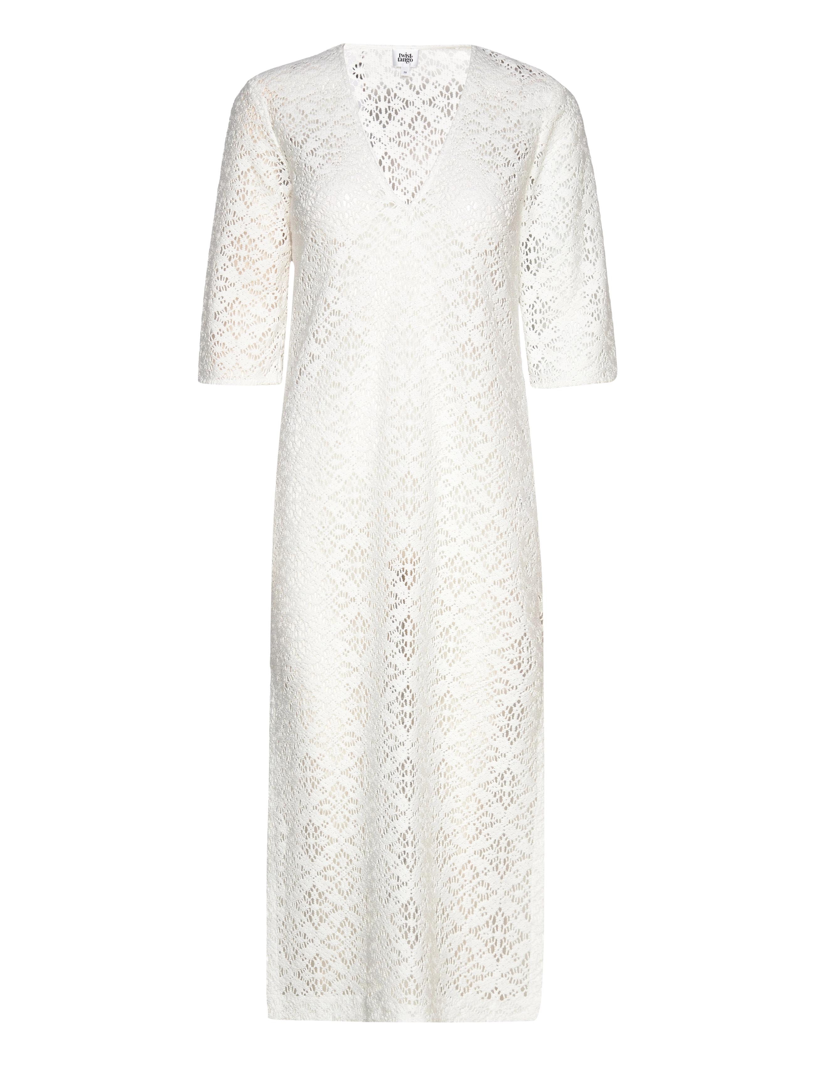 TWIST & TANGO Alvira Kleid Weiß - 38 - Damen