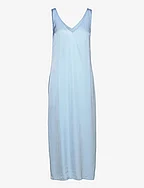 Besa Dress - BLUE HYDRANGEA