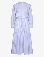 Aleona Dress - BLUE STRIPE