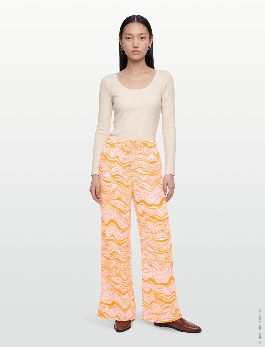 Twist & Tango - Najma Trousers - party wear at outlet prices - psychedelic saffron - 0