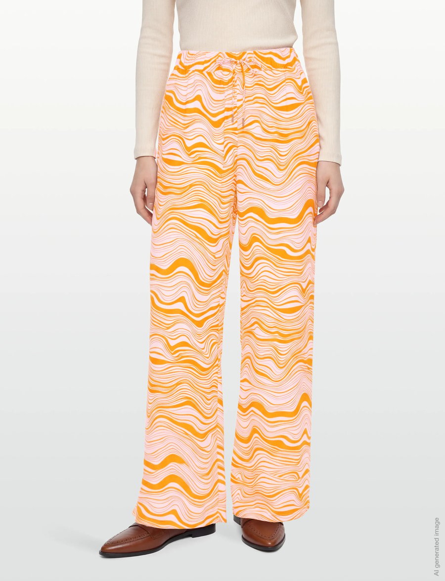 Twist & Tango - Najma Trousers - party wear at outlet prices - psychedelic saffron - 3