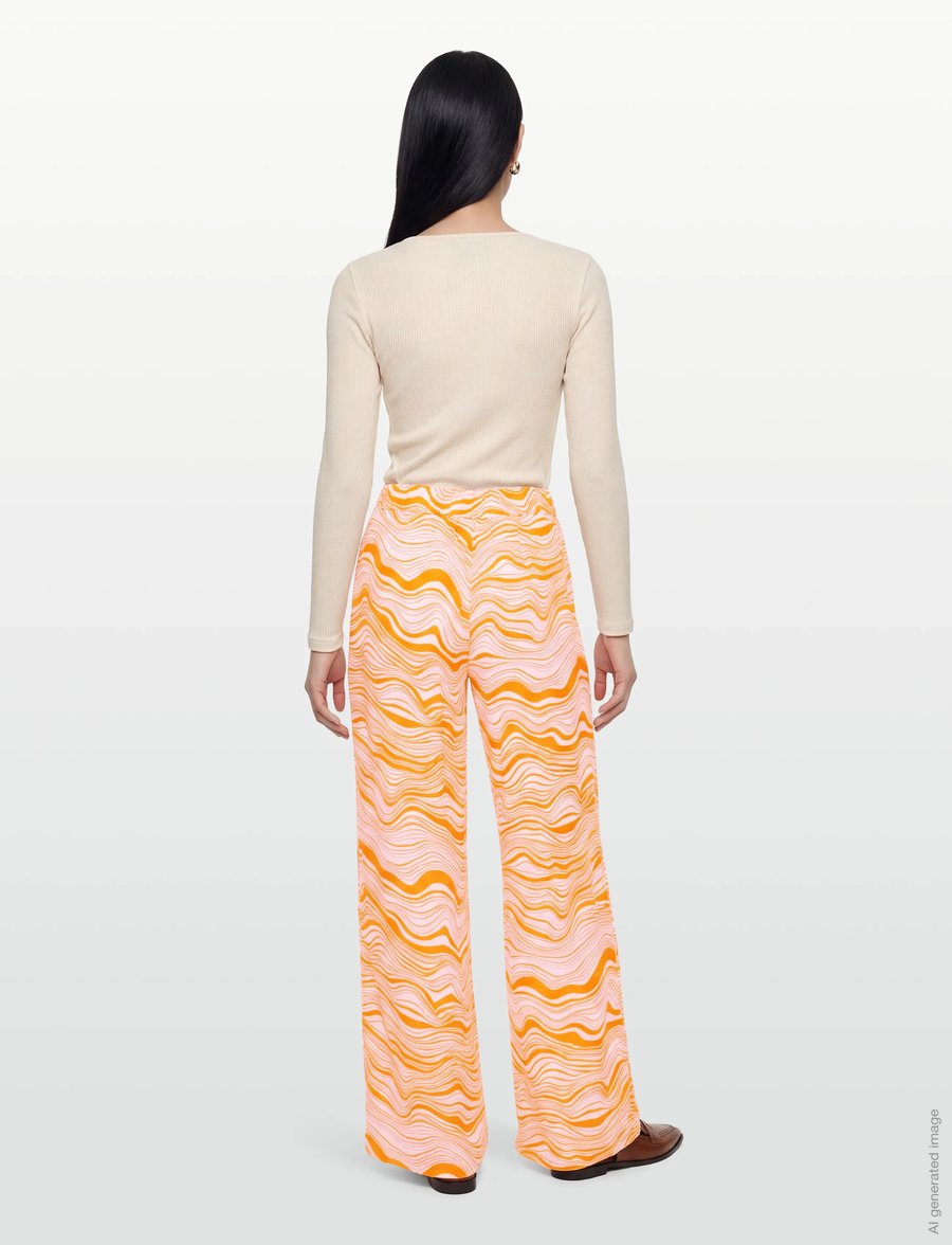Twist & Tango - Najma Trousers - party wear at outlet prices - psychedelic saffron - 4