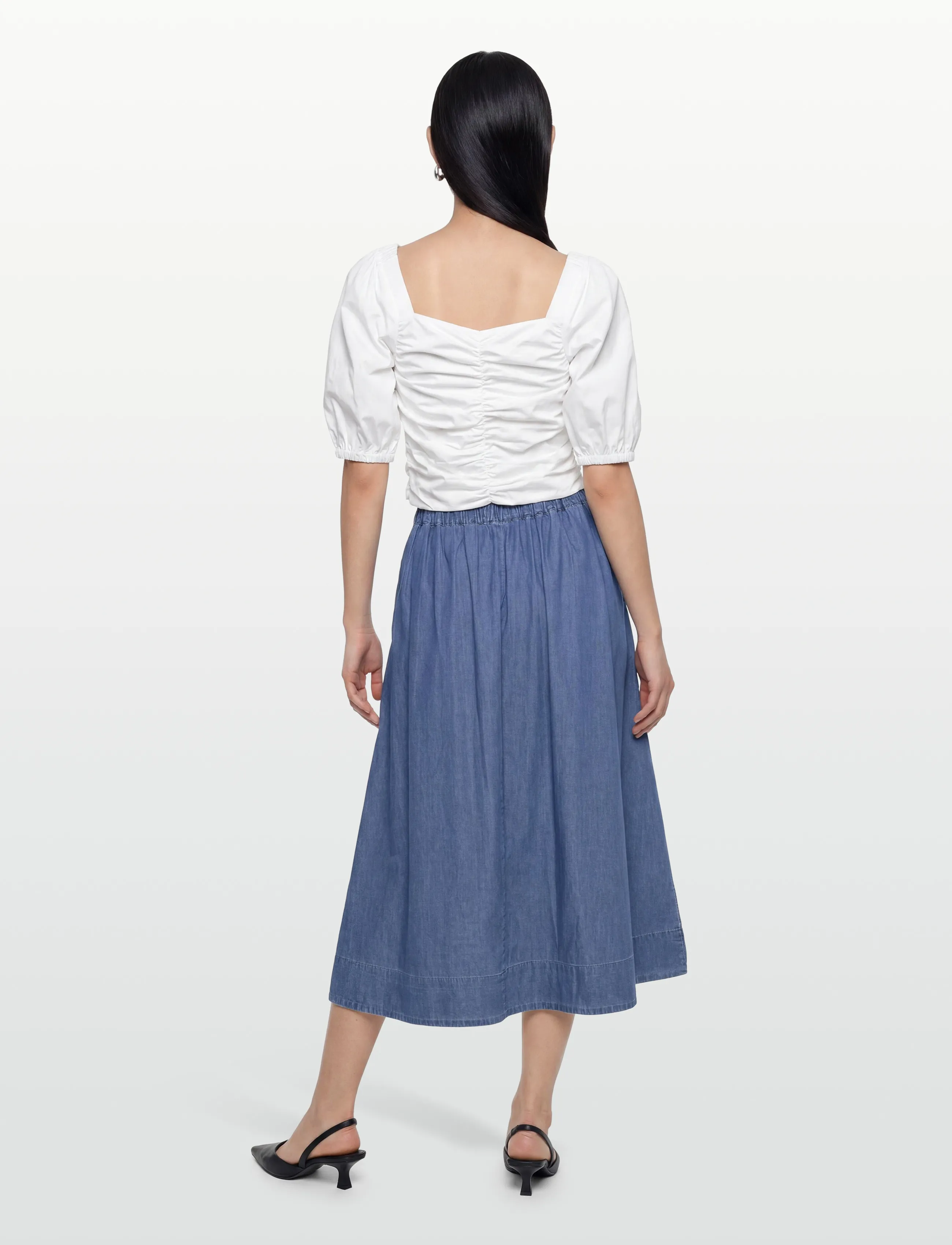 Twist & Tango - Daria Blouse - blouses korte mouwen - white - 4