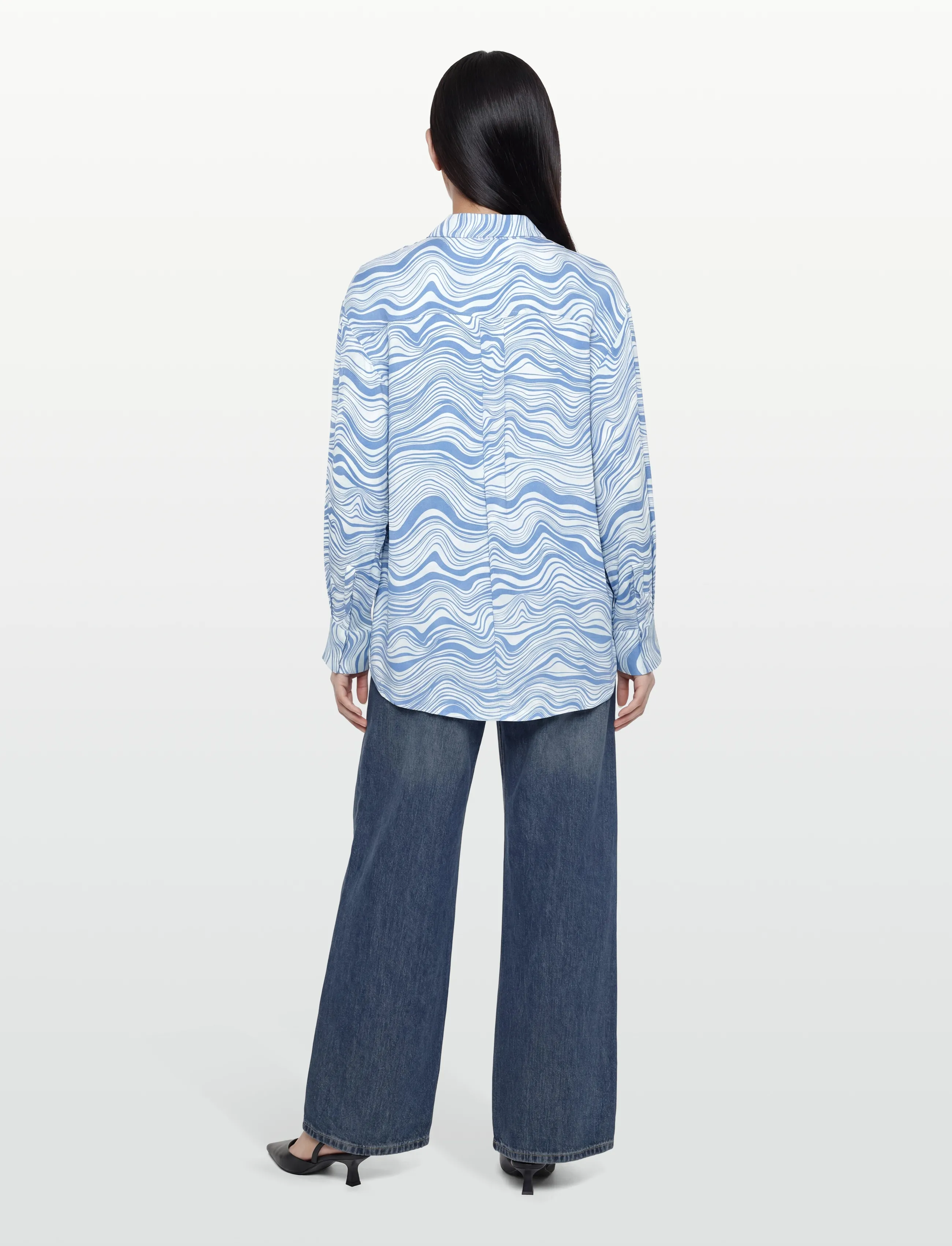 Twist & Tango - Nikita Shirt - langärmlige hemden - psychedelic blue - 4