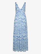 Jerilyn Dress - PSYCHEDELIC BLUE