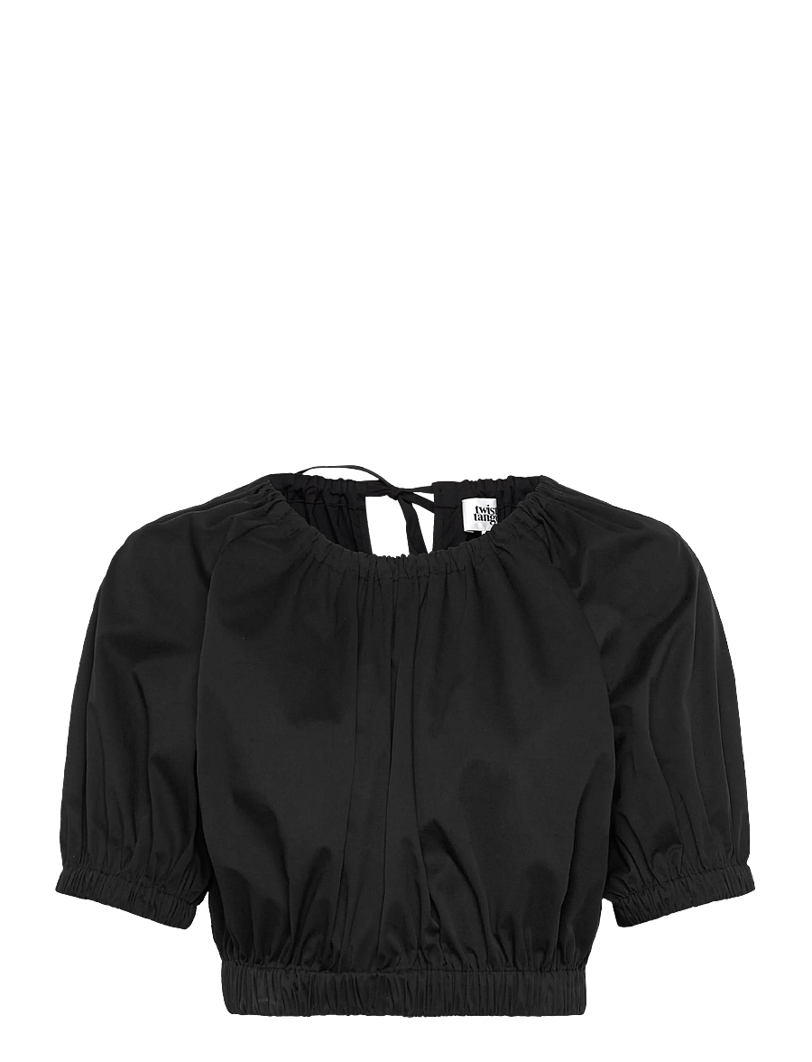 Twist & Tango - Dirce Blouse - kurzärmelige blusen - black - 0