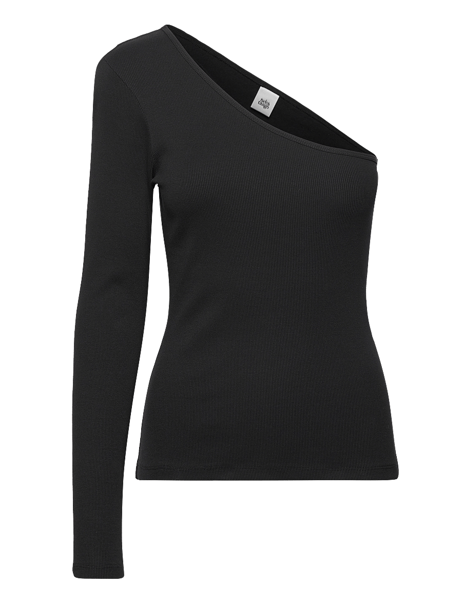 Twist & Tango - Juliane One Sleeve - pikkade varrukatega topid - black - 0