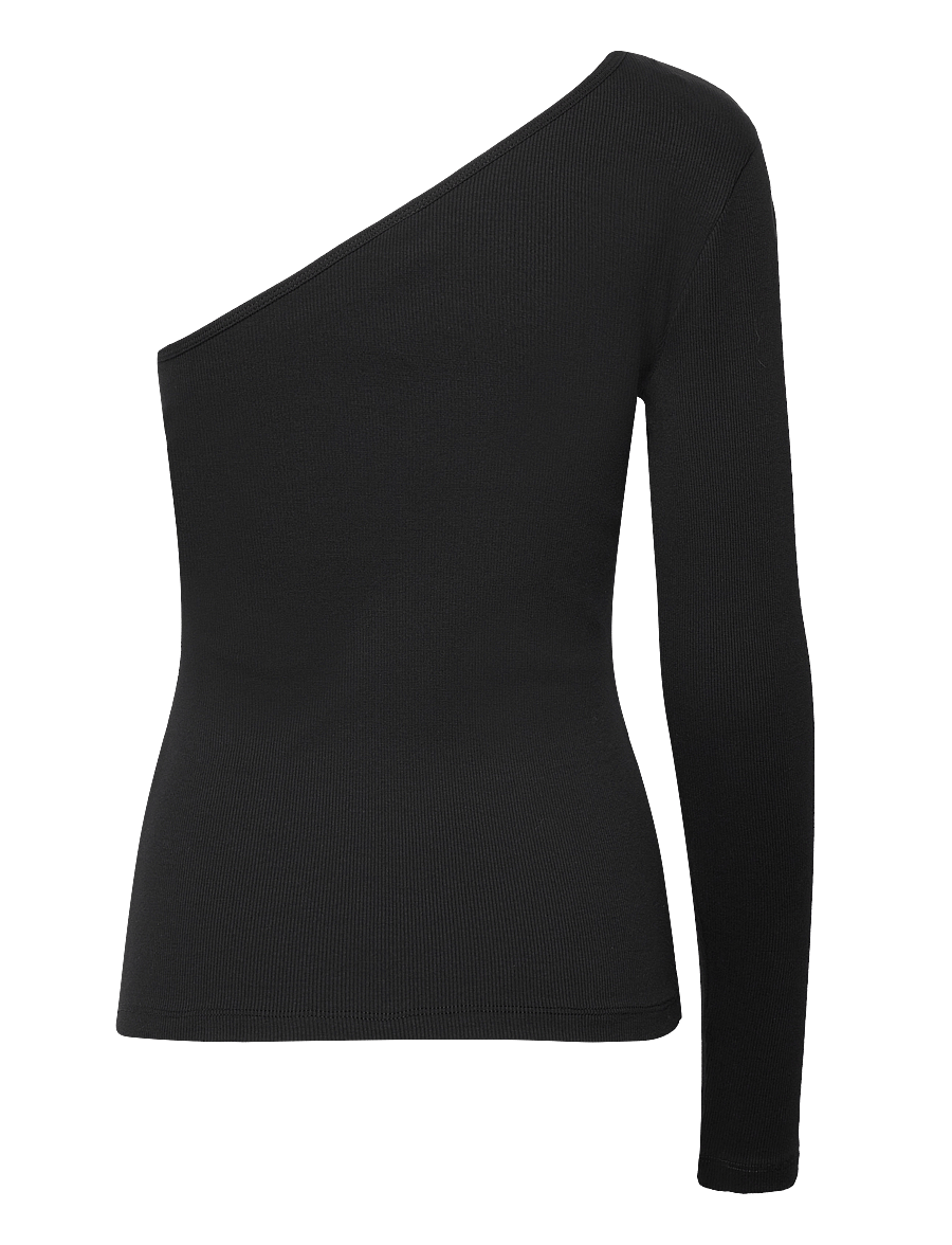 Twist & Tango - Juliane One Sleeve - pikkade varrukatega topid - black - 1