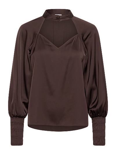 Twist & Tango Beverley Blouse - Twist & Tango - COFFEE / brown