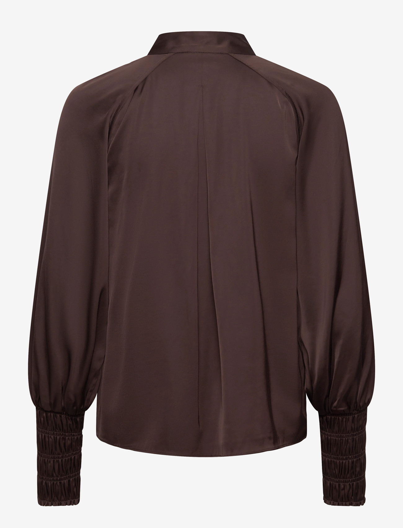 Twist & Tango - Beverley Blouse - pikkade varrukatega pluusid - coffee - 1