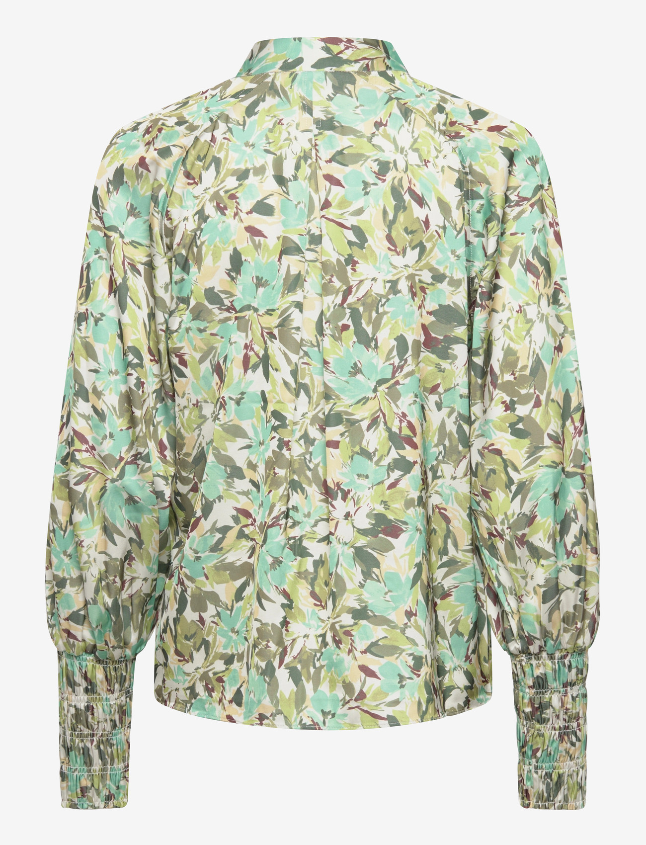 Twist & Tango - Beverley Blouse - pitkähihaiset puserot - green flower - 1