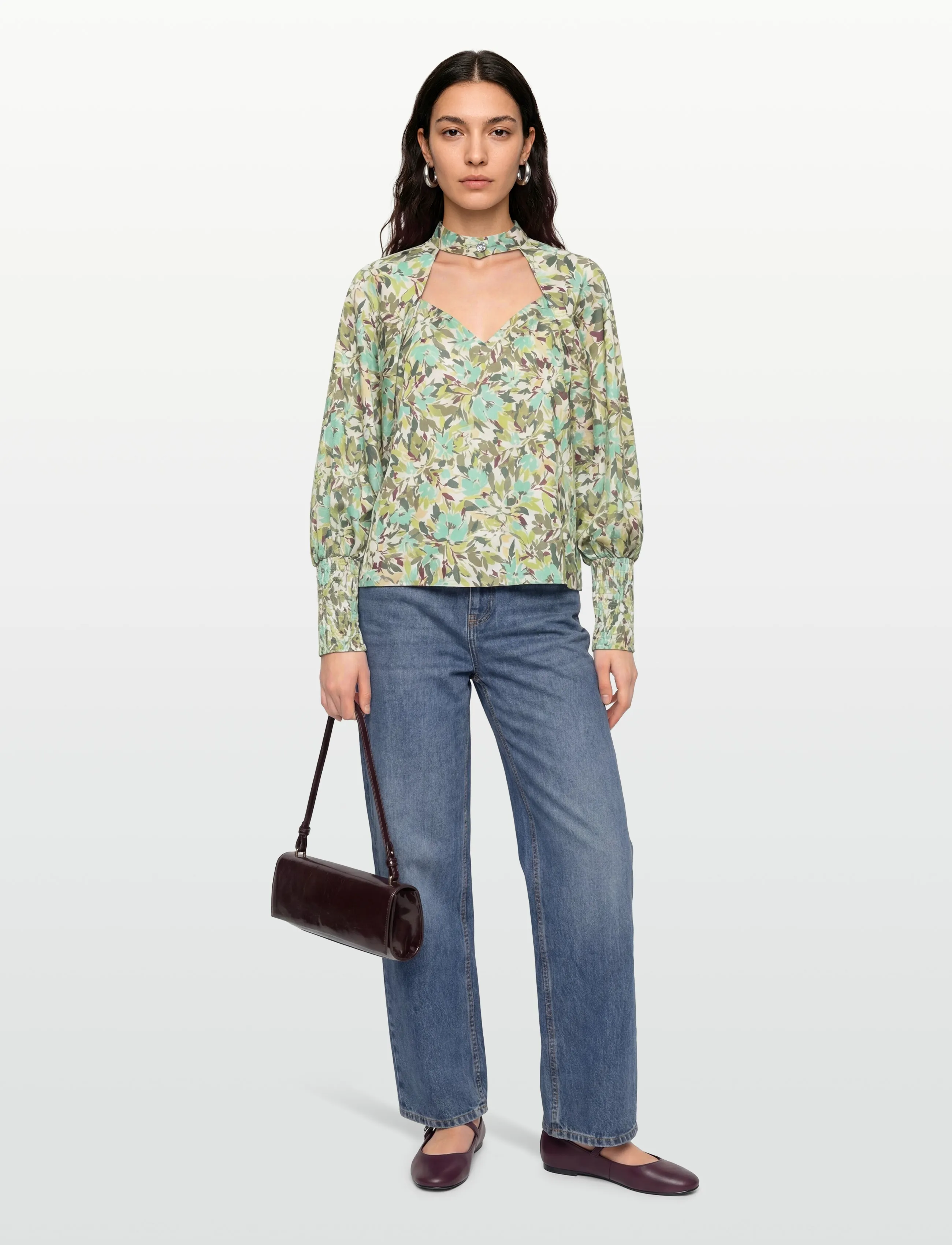 Twist & Tango Beverley Blouse, 36, Green, Bluser > Langærmede, Dame