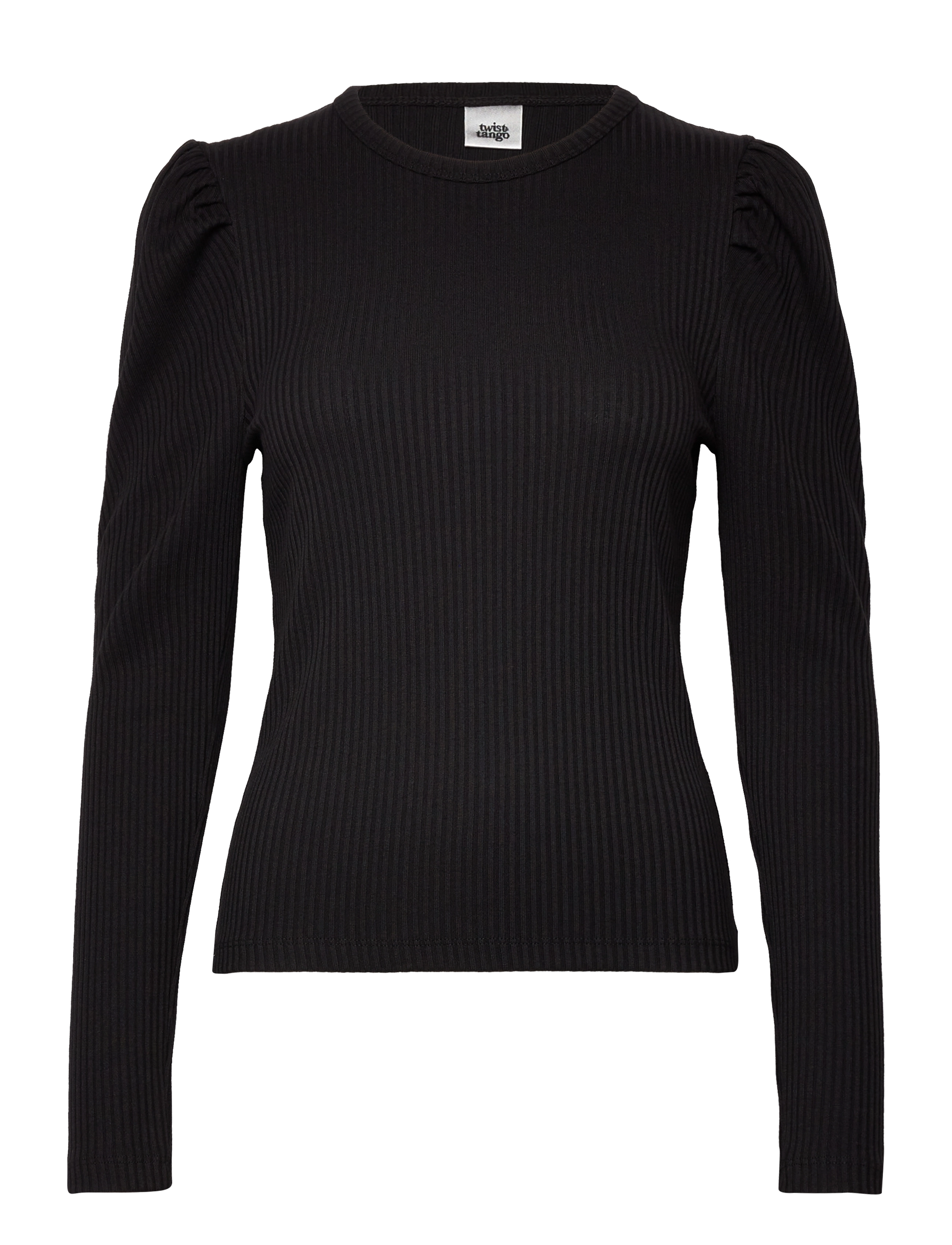 Twist & Tango Justina Ls Top, S, Black, Strik > Trøjer, Dame