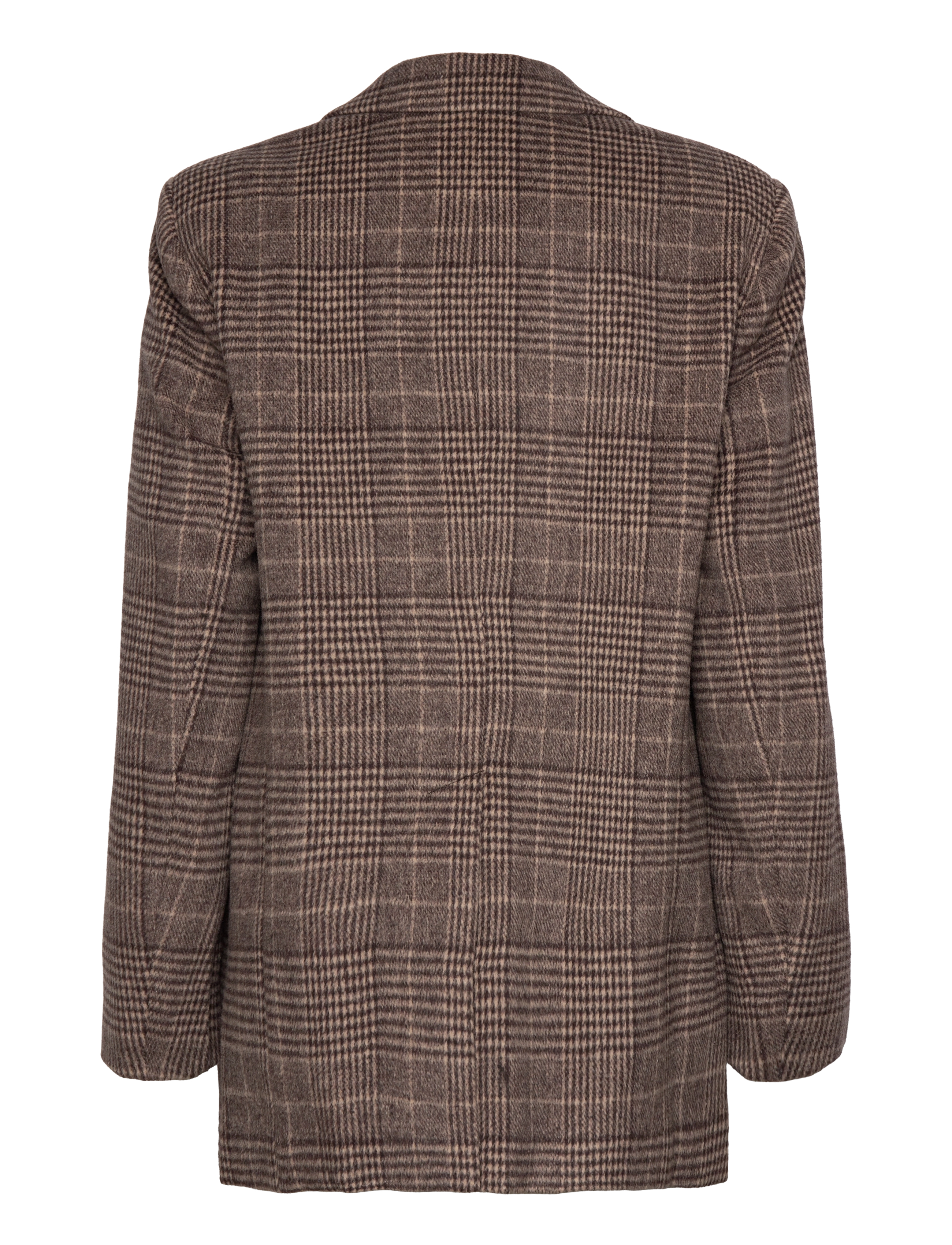 Twist & Tango - Betina Blazer - coffee check - 1