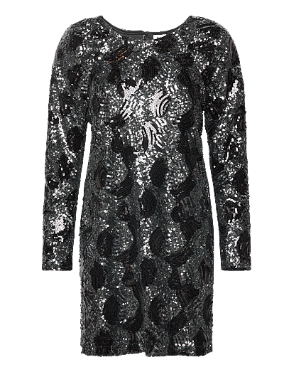 Twist & Tango Corinna Dress - Twist & Tango - GUN METAL / black