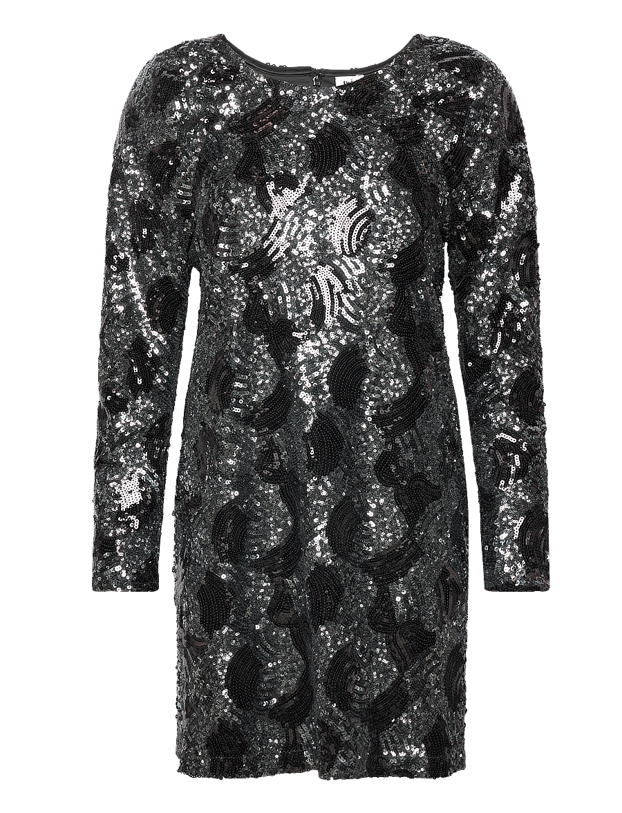 Twist & Tango - Corinna Dress - paillettenkleider - gun metal - 0