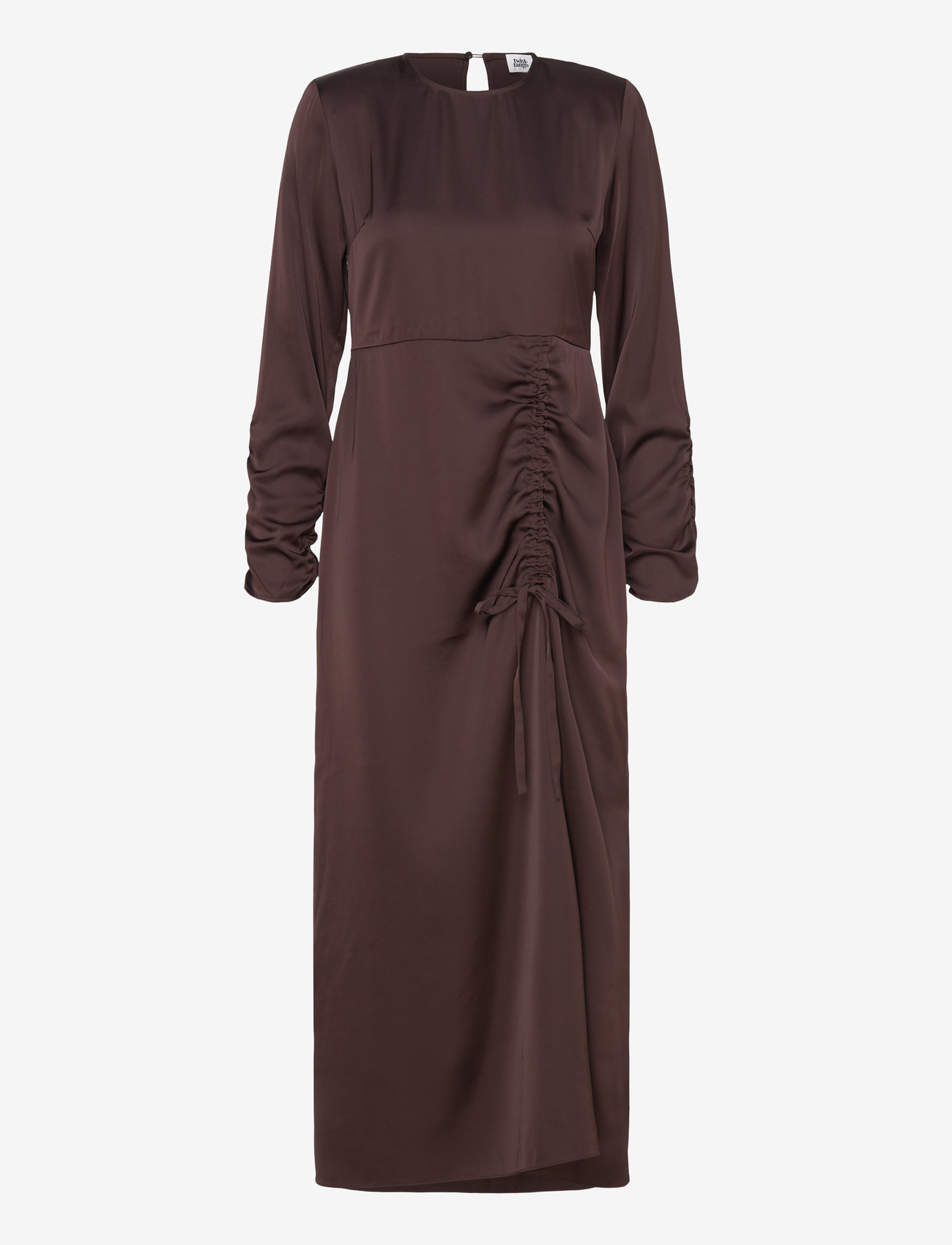 Twist & Tango - Malene Dress - maxi kjoler - coffee - 0