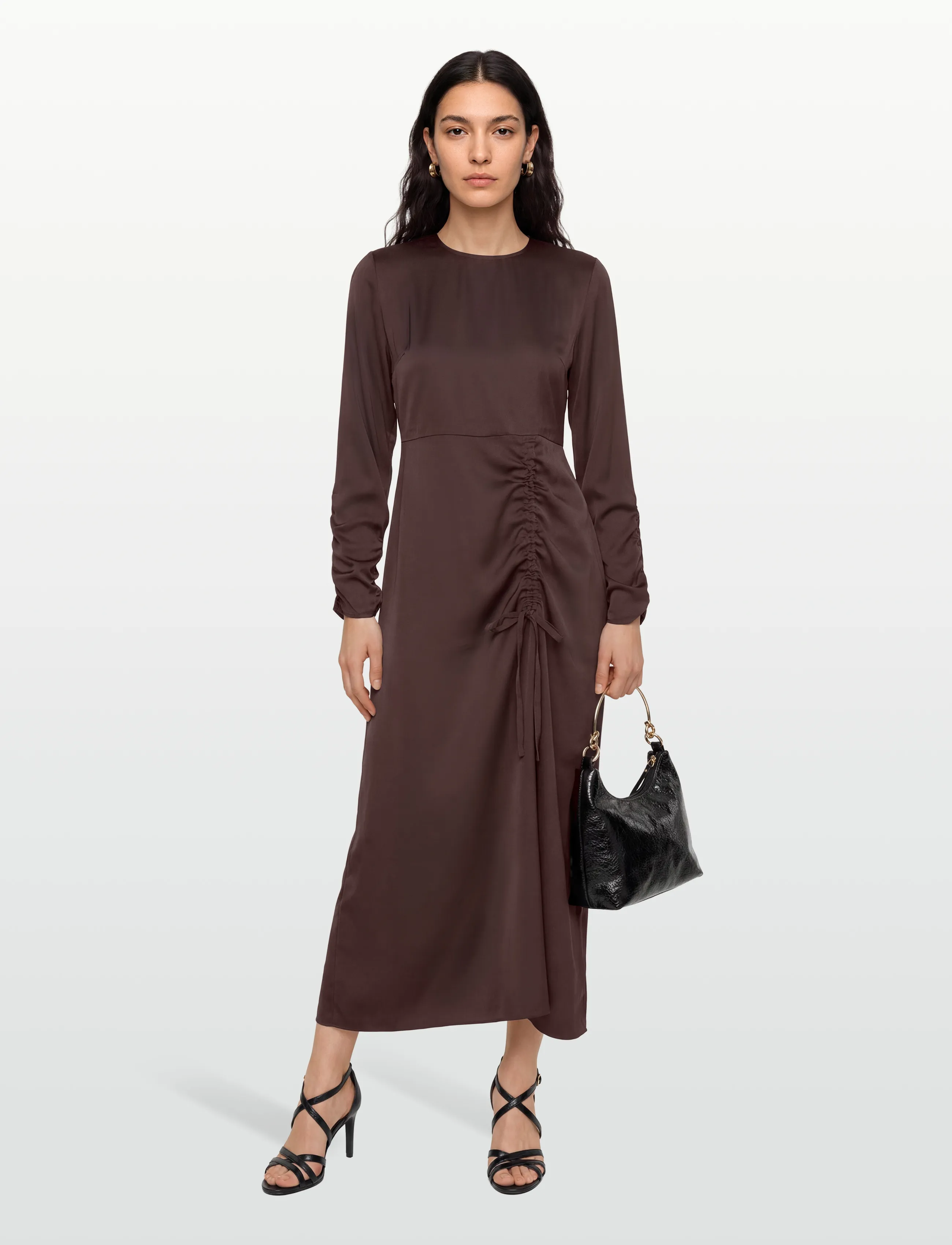 Twist & Tango - Malene Dress - maxi kjoler - coffee - 0