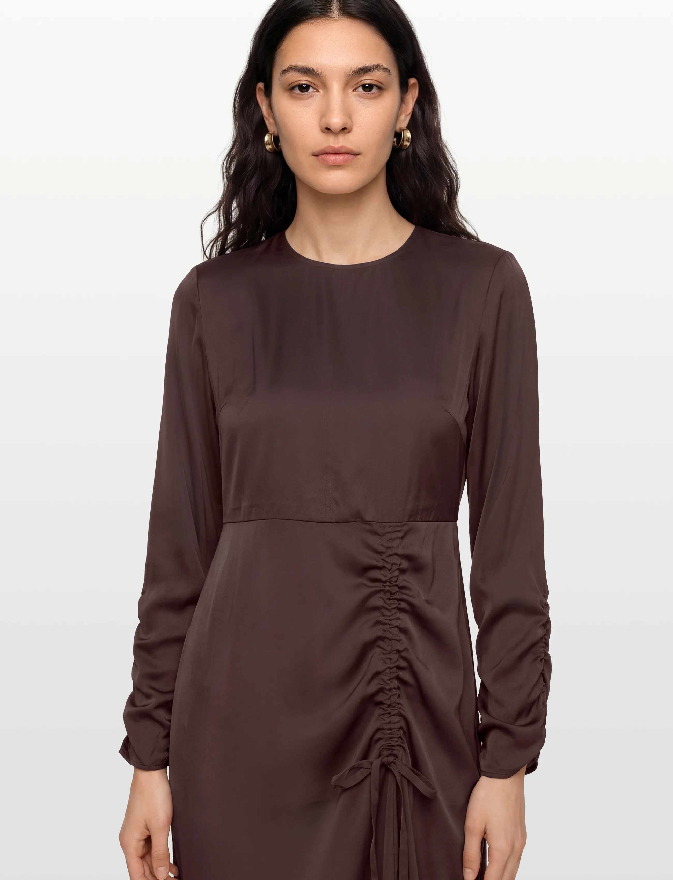 Twist & Tango - Malene Dress - maxi kjoler - coffee - 3