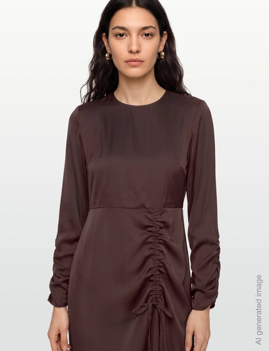 Twist & Tango - Malene Dress - maxikleider - coffee - 3