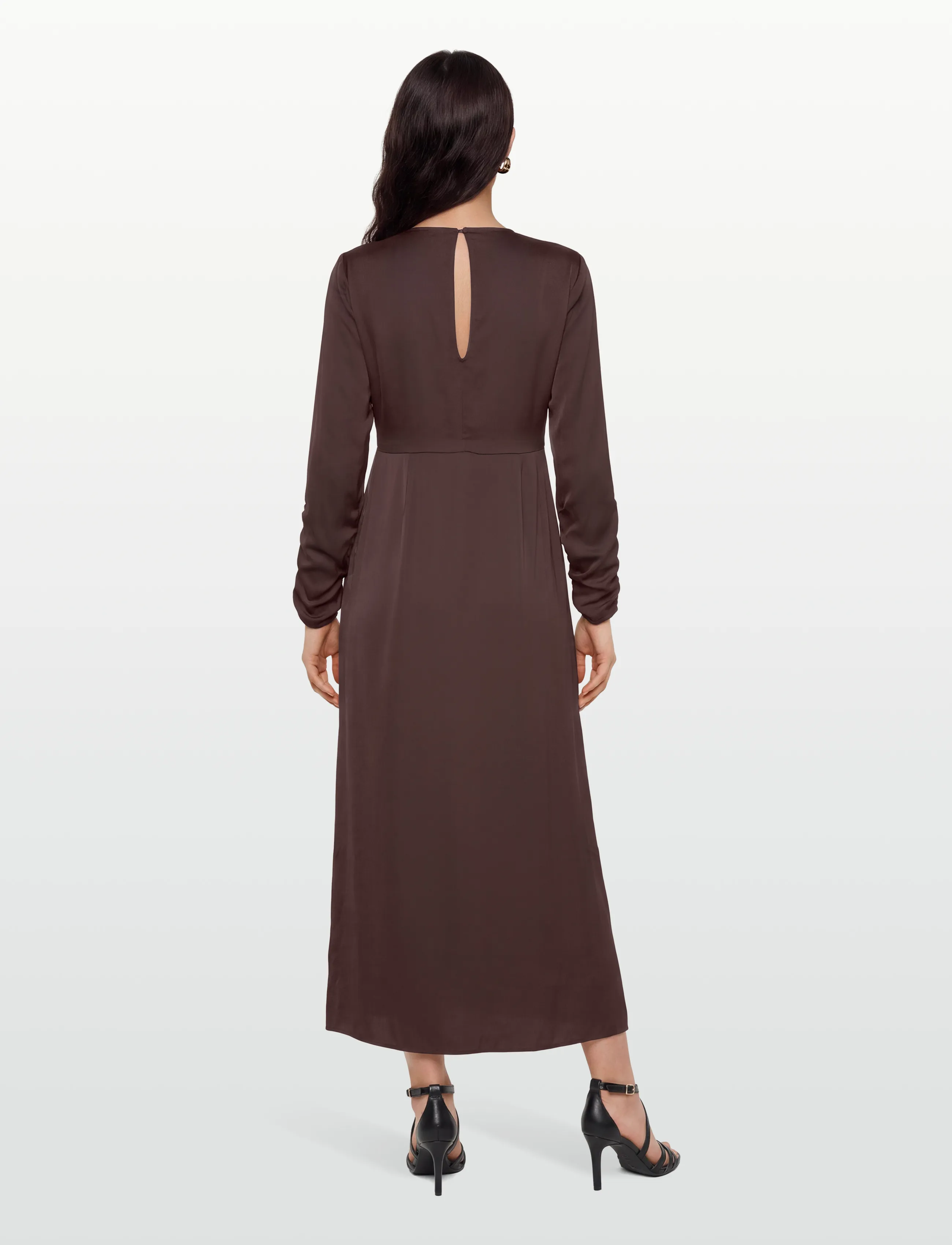 Twist & Tango - Malene Dress - maxi kjoler - coffee - 4