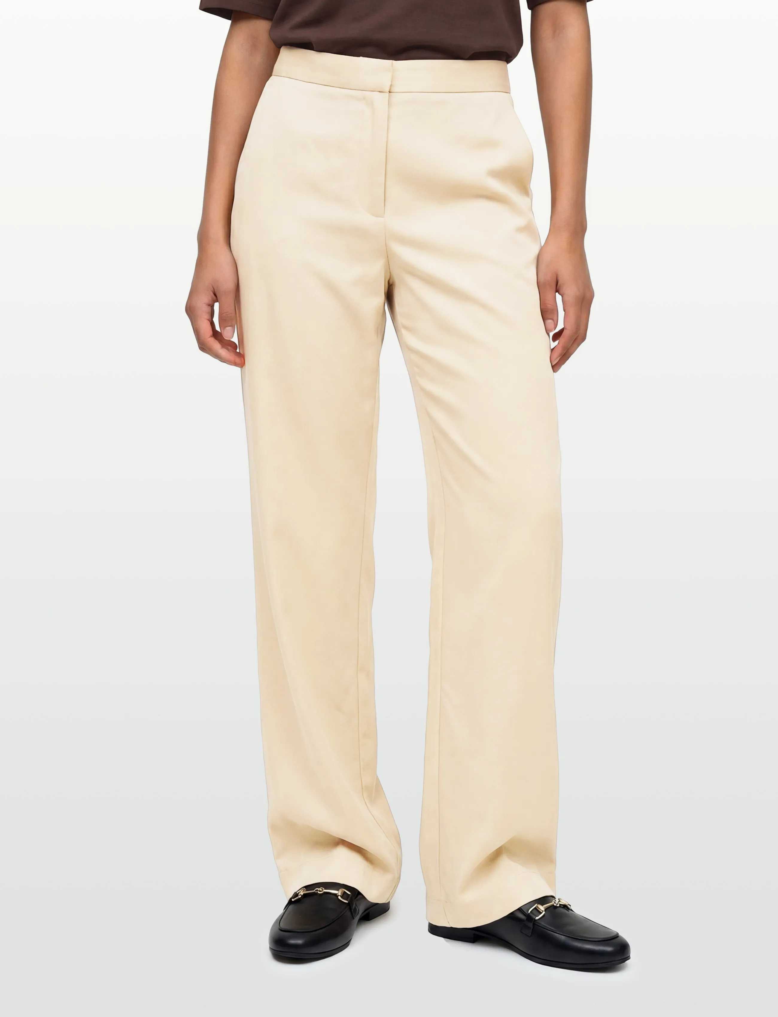 Twist & Tango - Mariam Trousers - bukser med lige ben - shimmering beige - 3