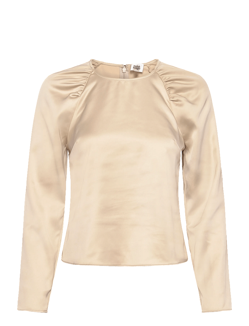 Twist & Tango - Clover Blouse - bluzki z długimi rękawami - shimmering beige - 0
