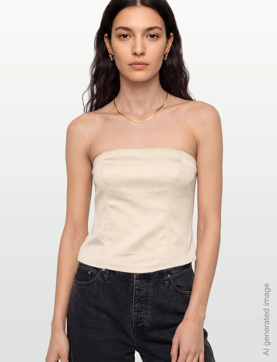 Twist & Tango - Coral Bustier - Ärmellose tops - shimmering beige - 3