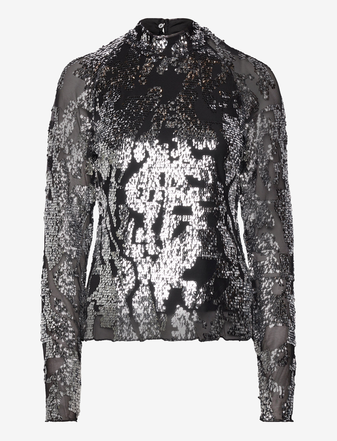 Twist & Tango - Willa Top - langærmede bluser - silver - 0