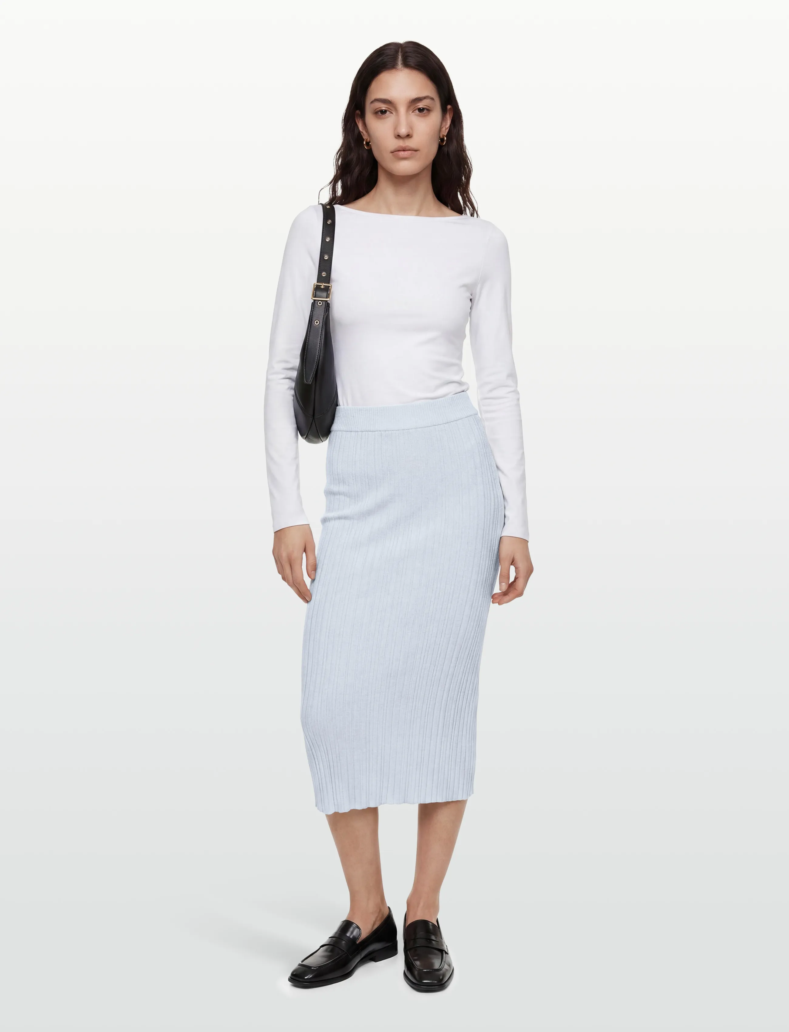 Twist & Tango - Marissa Skirt - midi nederdele - lt blue - 0