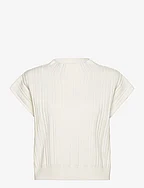 Sylvie  Funnel Top - OFF WHITE