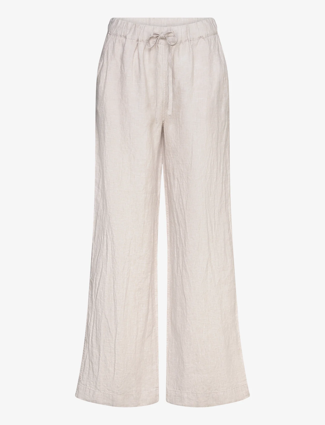 Twist & Tango - Aurora Trousers - linen trousers - beige melange - 0