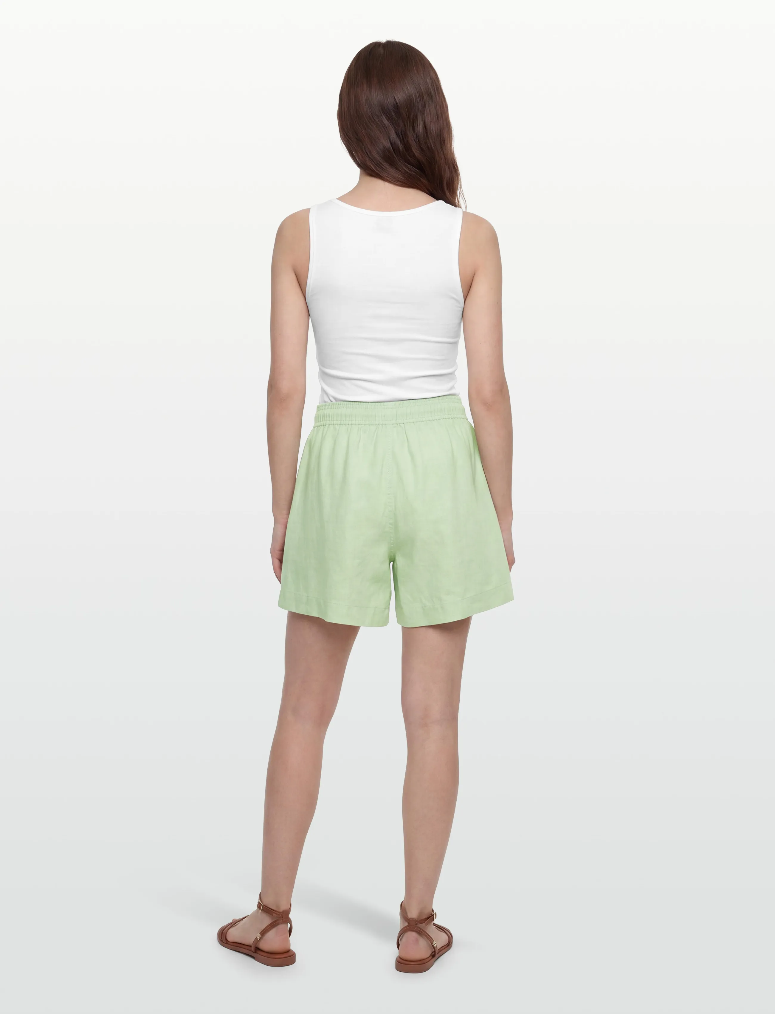 Twist & Tango - Melody Linen Shorts - kvinner - mint - 4