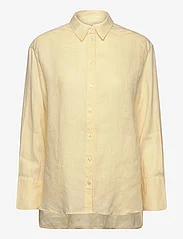 Twist & Tango - Alexandria Shirt - linasest riidest särgid - pale yellow - 0
