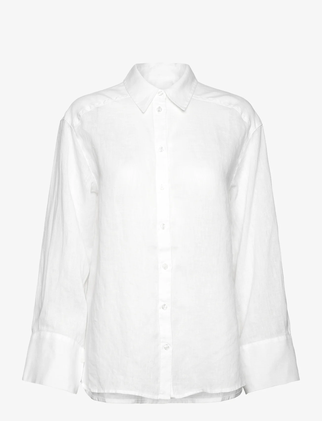 Twist & Tango - Alexandria Shirt - linasest riidest särgid - white - 0